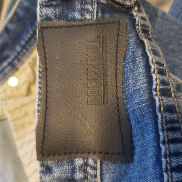 Rock & Roll Denim Revolver Slim Straight 32 X 38 Vintage '46 - Picture 11 of 11